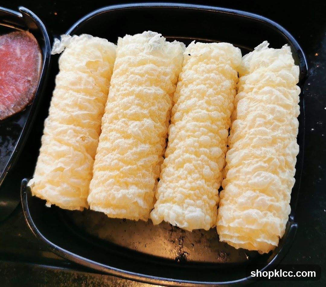 Food Item in Black Container