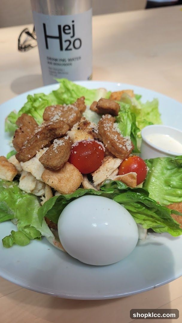 Caesar Salad with Egg