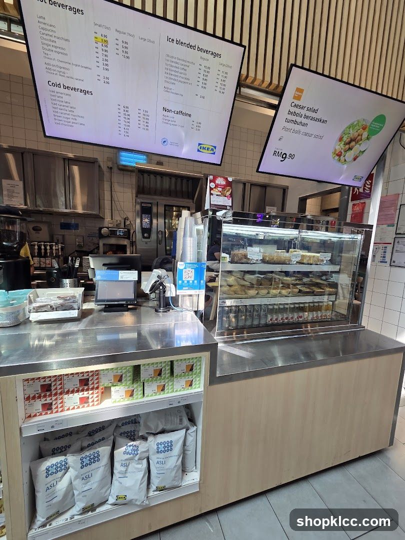 IKEA Cafe Counter