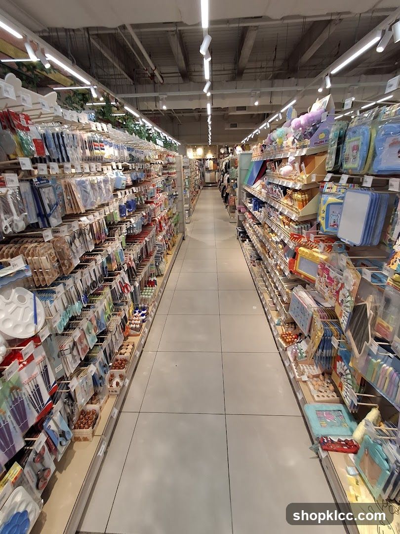 Art Supplies Aisle