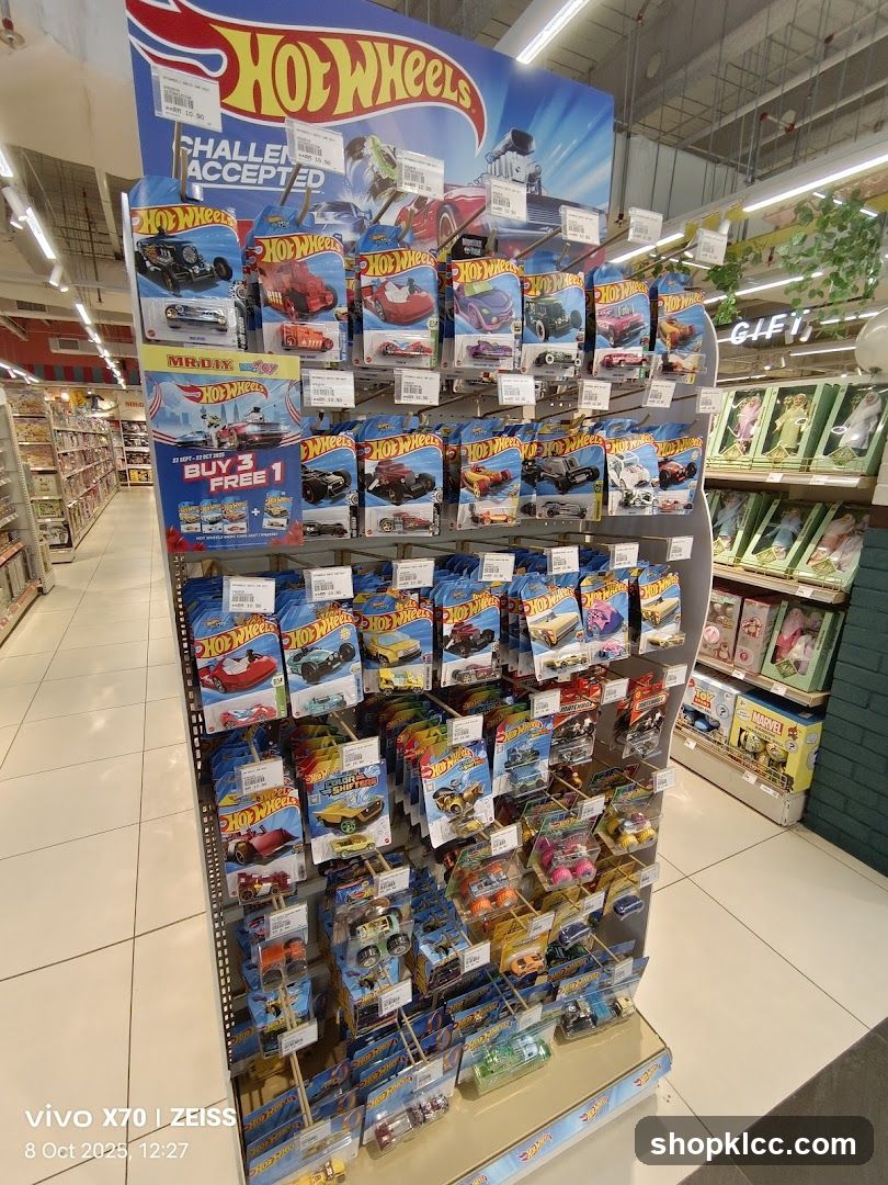 Hot Wheels Display