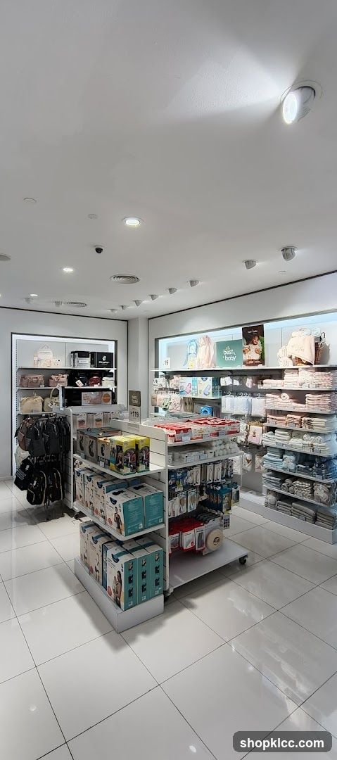 Baby Products Store Interior