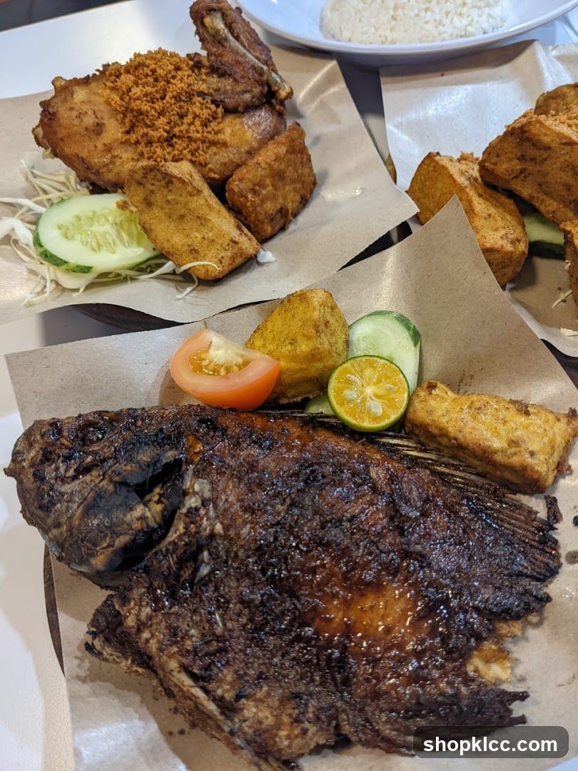 Fried Fish and Chicken Platter