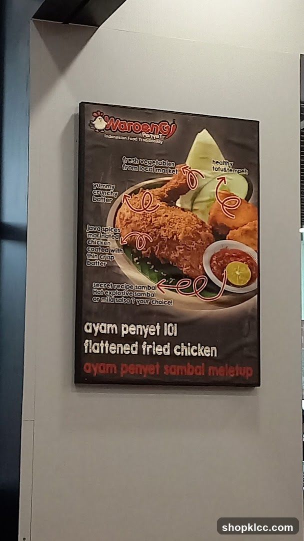 Ayam Penyet 101 Advertisement