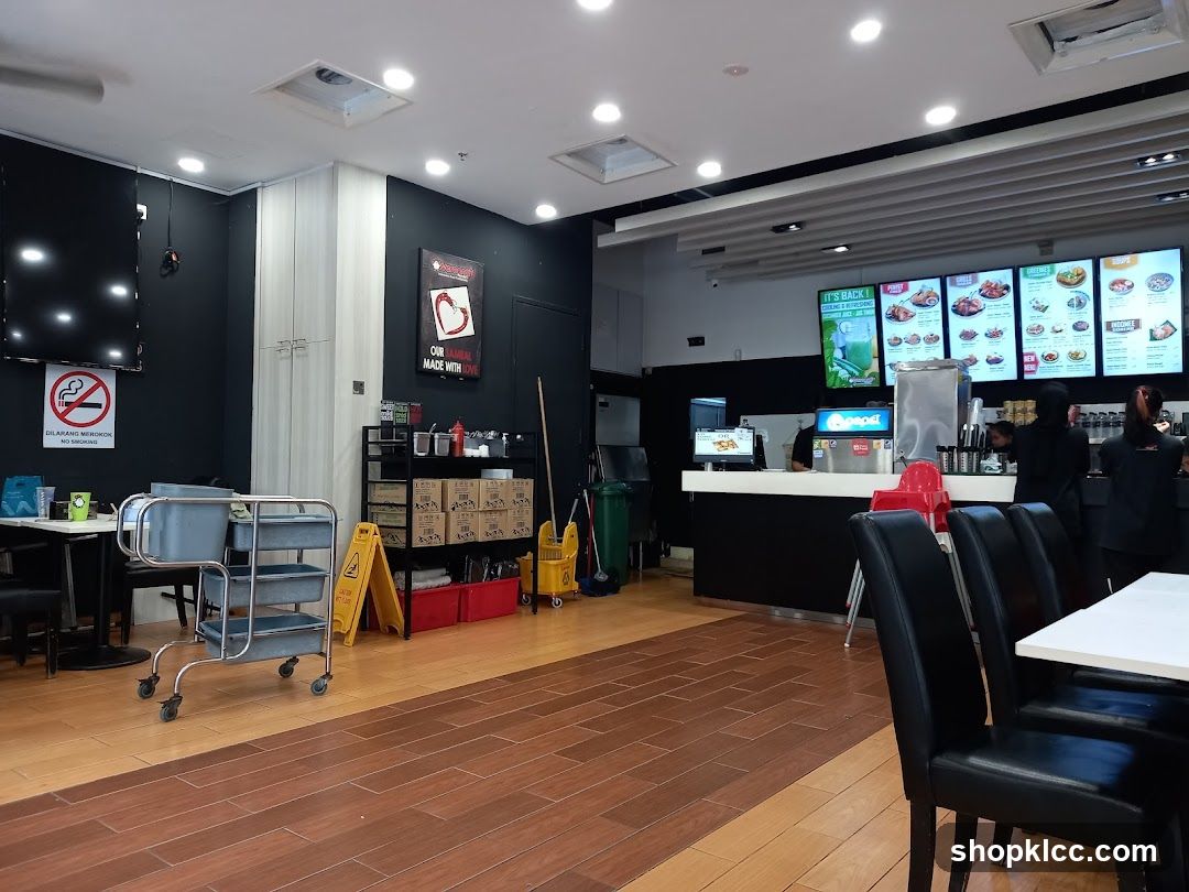 Fast Food Restaurant Interior
