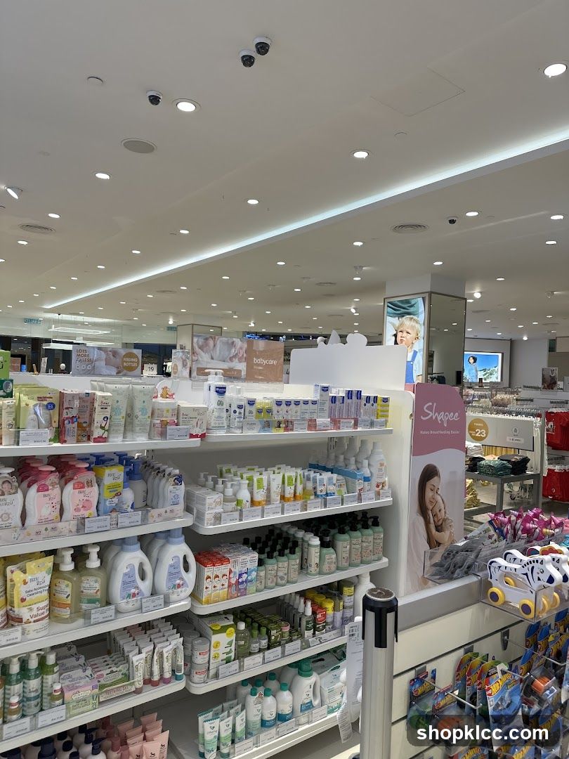 Baby Care Products Aisle