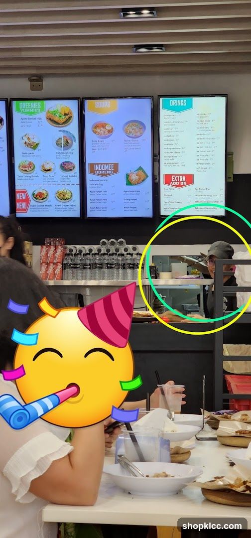 Restaurant Menu Display