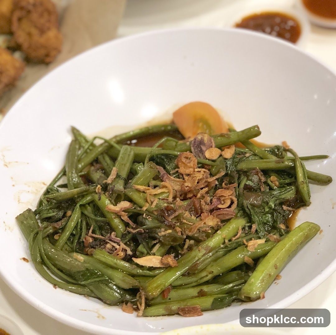 Stir-fried Water Spinach