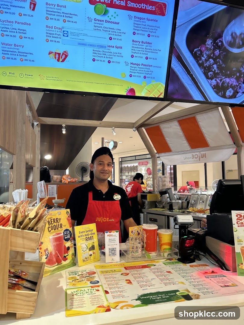 Juice Works Counter