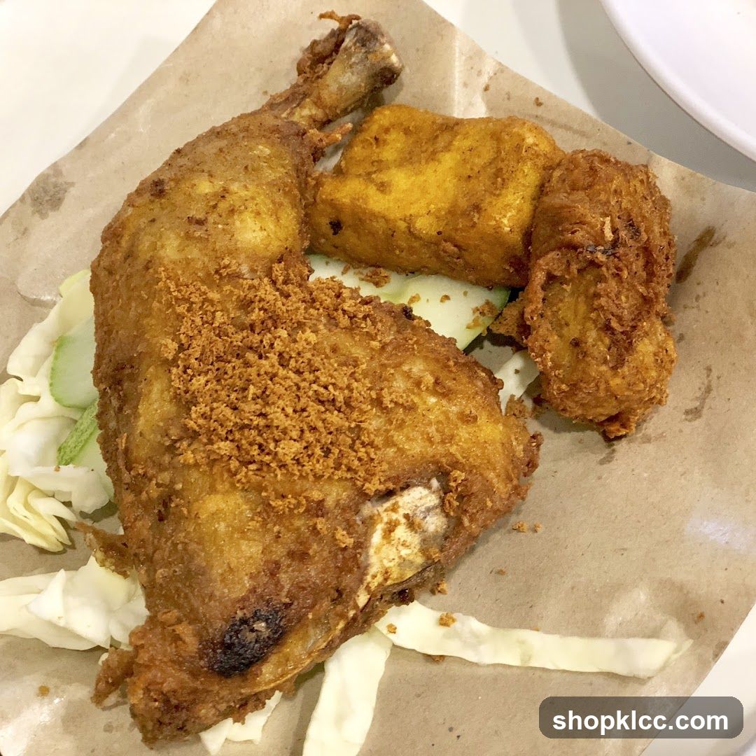Fried Chicken and Tofu
