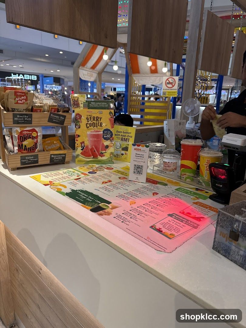 Juice Bar Counter