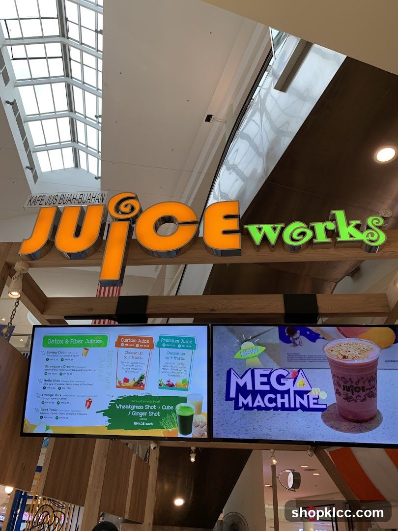 Juice Works Menu