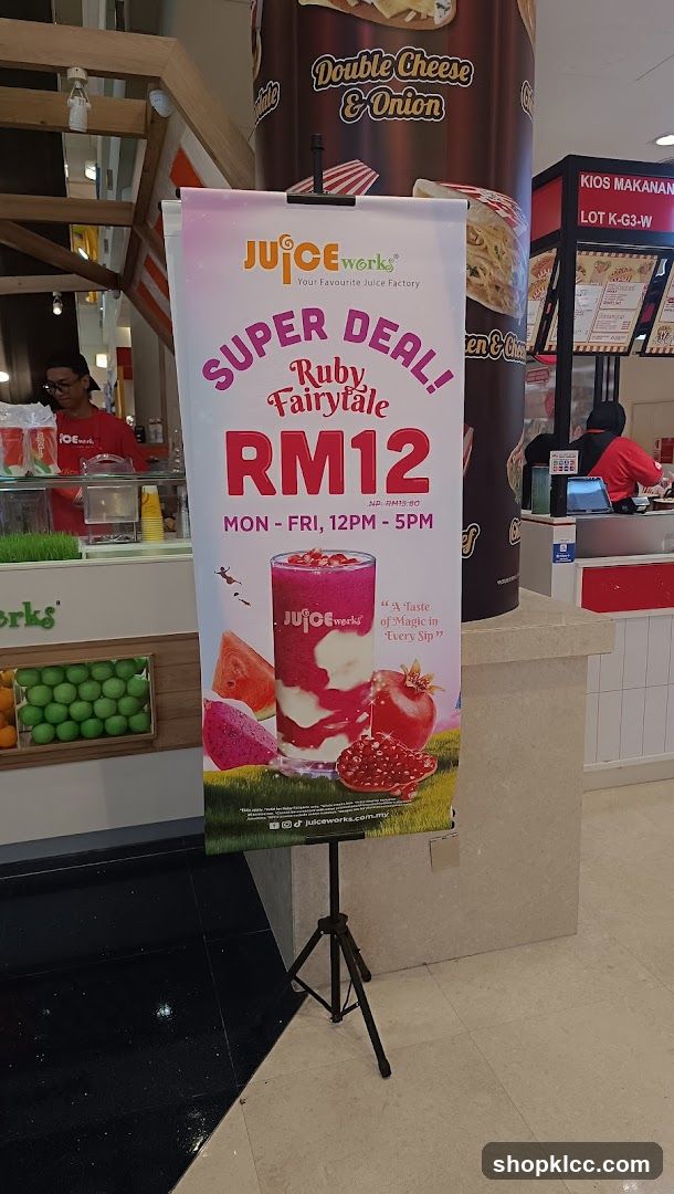 Juice Works Super Deal Banner