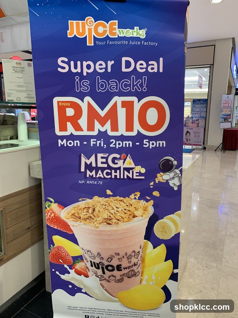 Juice Works Super Deal Banner