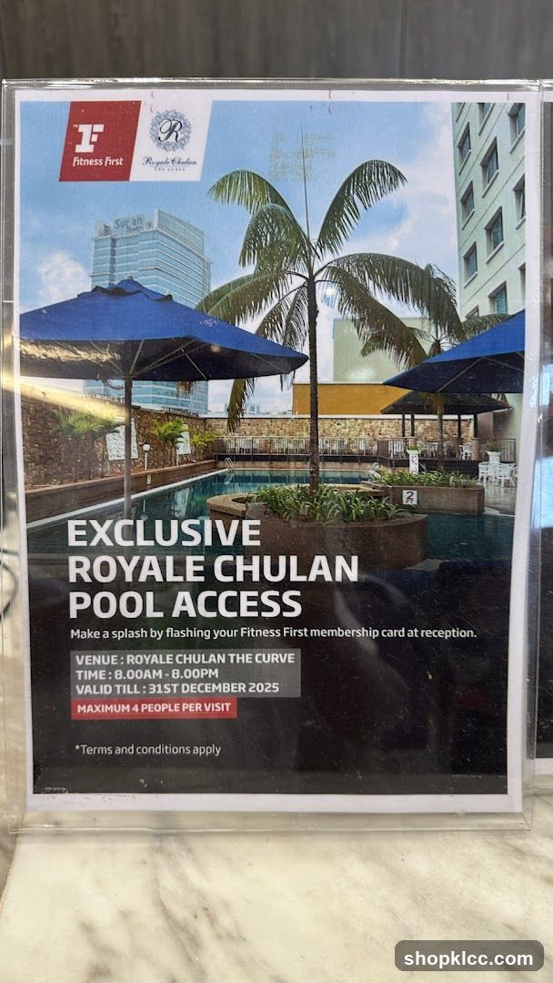 Exclusive Royale Chulan Pool Access