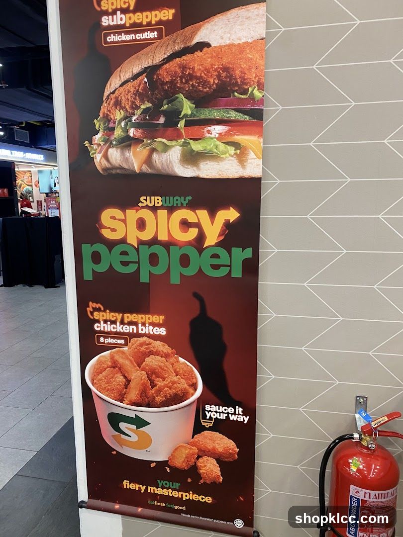 Subway Spicy Pepper Promotion