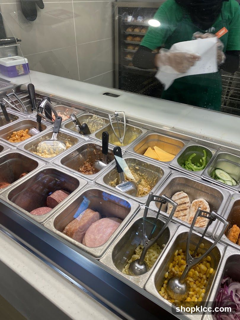 Sandwich Ingredients Display
