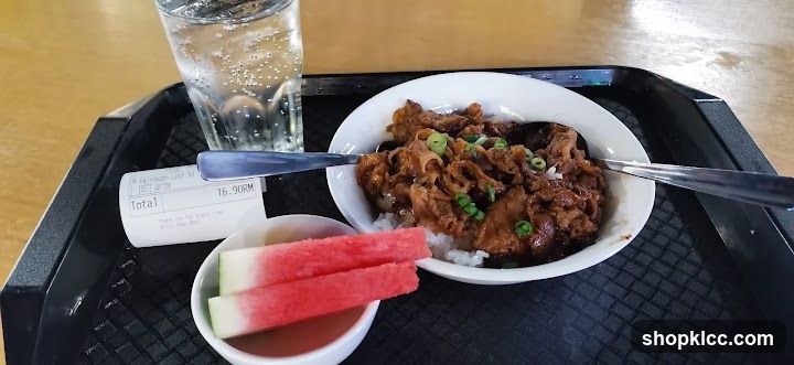 Lunch Set with Drink and Fruit