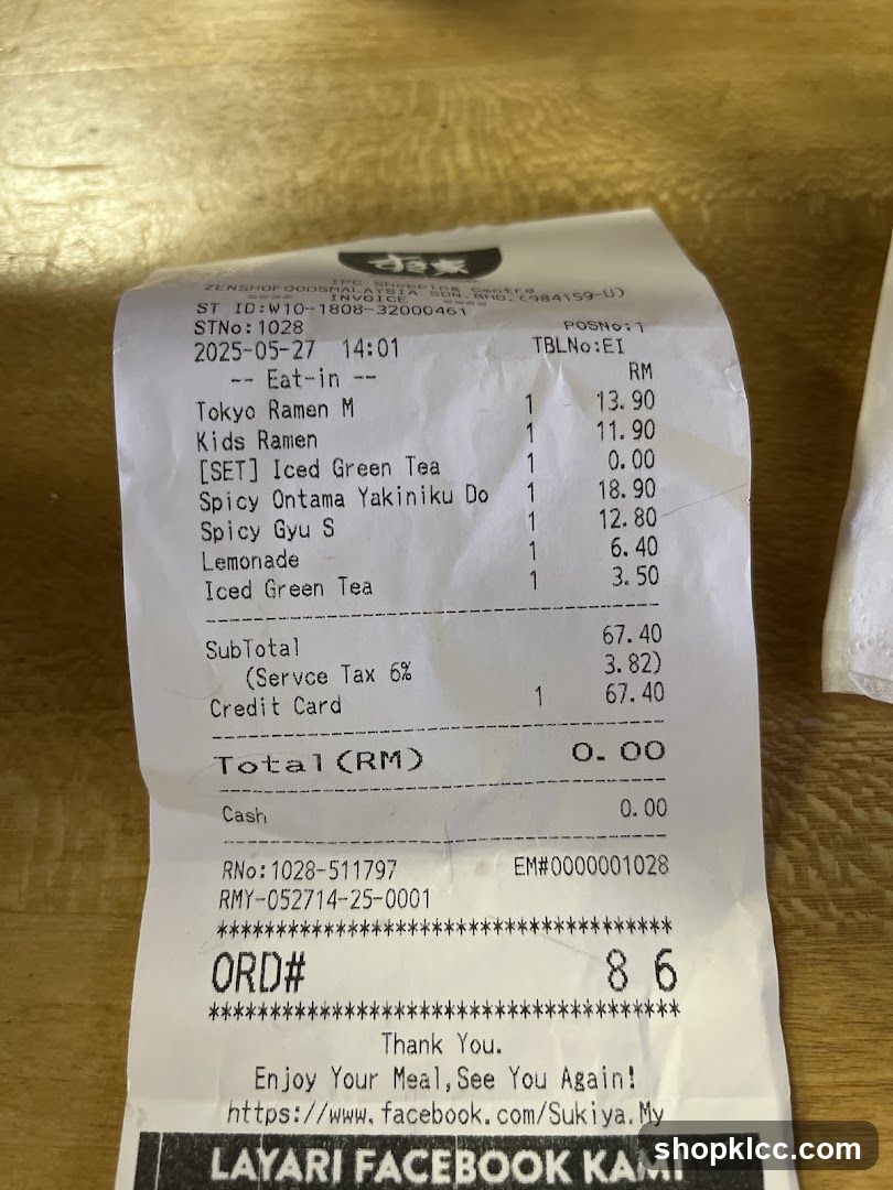 Receipt