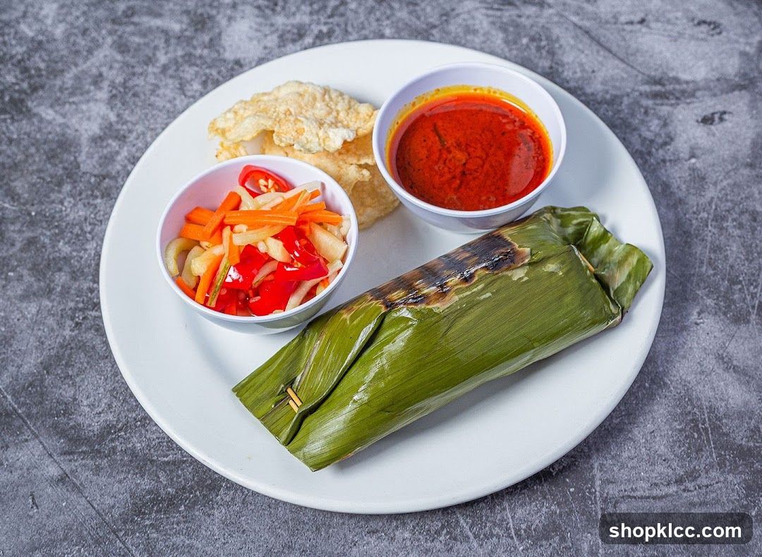 Grilled Dish with Condiments