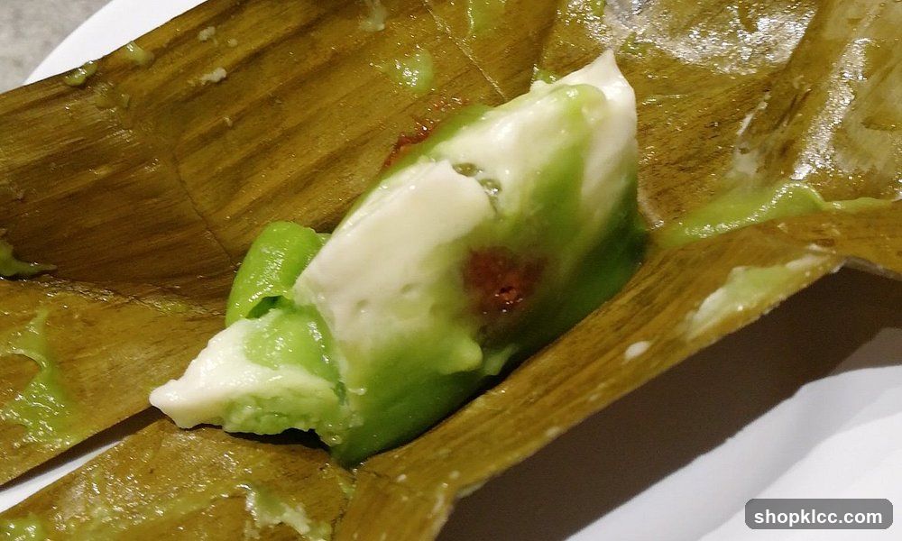 Steamed Dessert in Banana Leaf