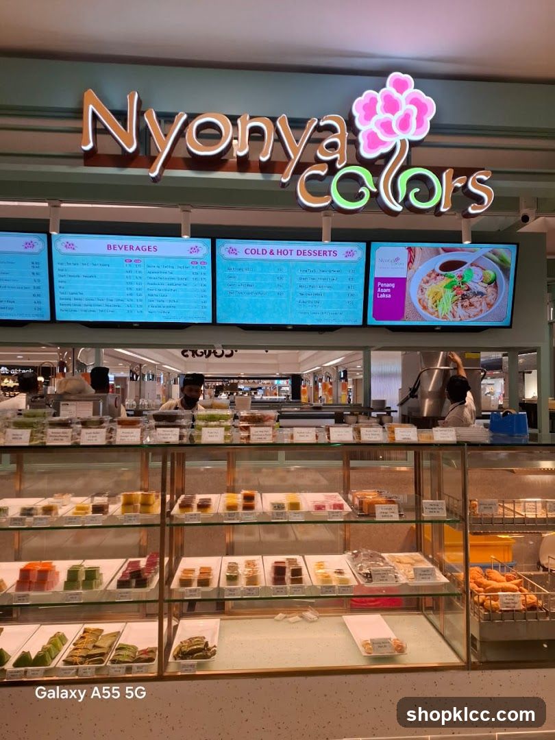 Nyonya Colors Desserts and Drinks
