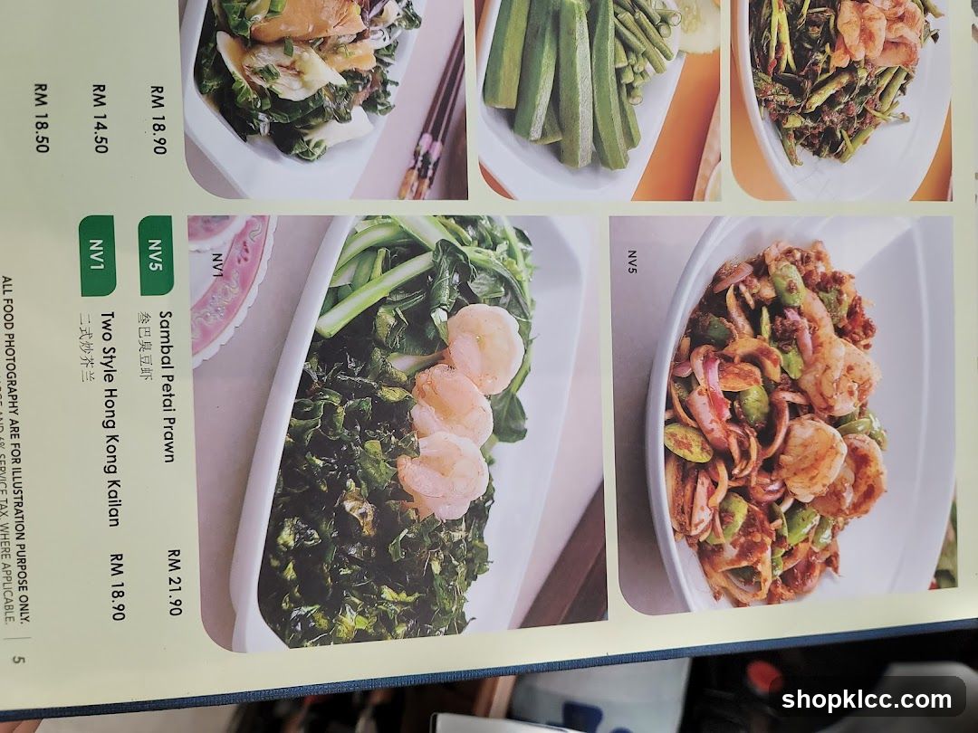 Menu Items