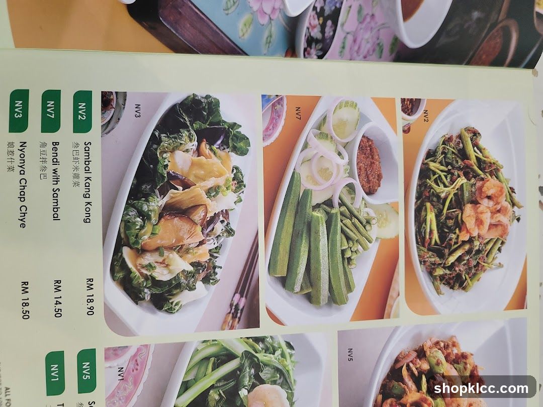 Menu Items