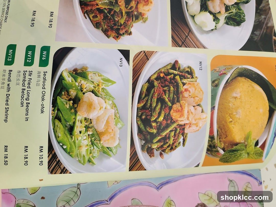 Menu Items