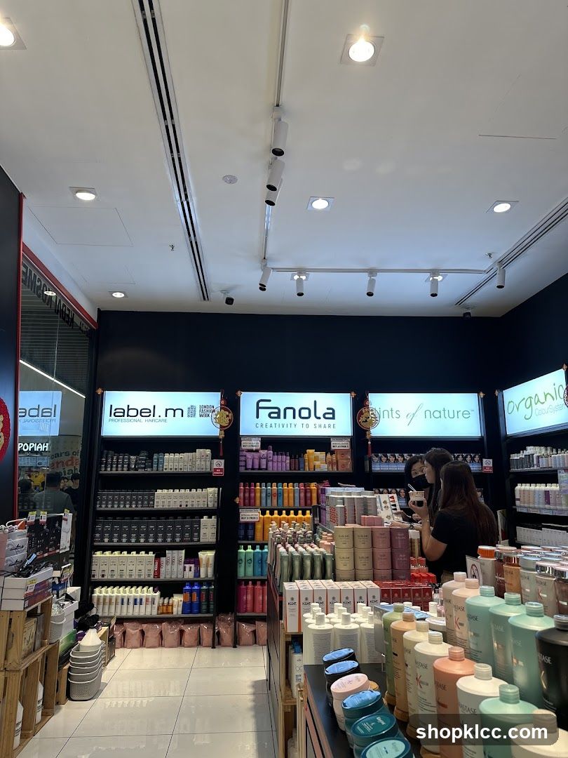 Haircare Products Display