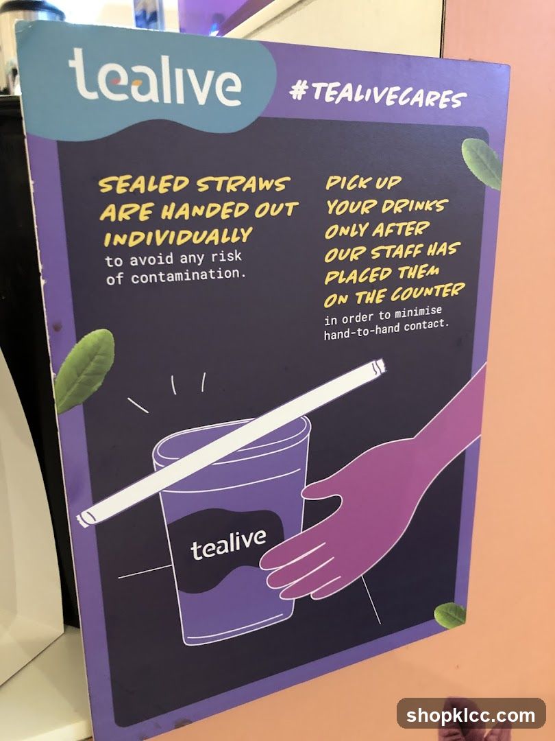 Tealive Safety Notice
