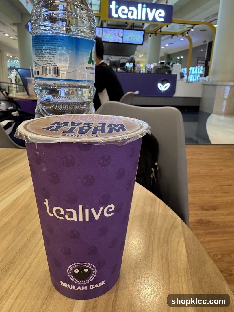 Tealive Drink and Storefront