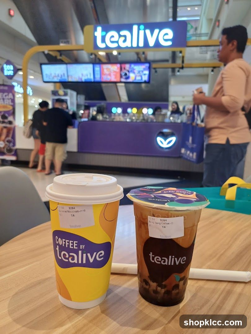 Tealive Drinks