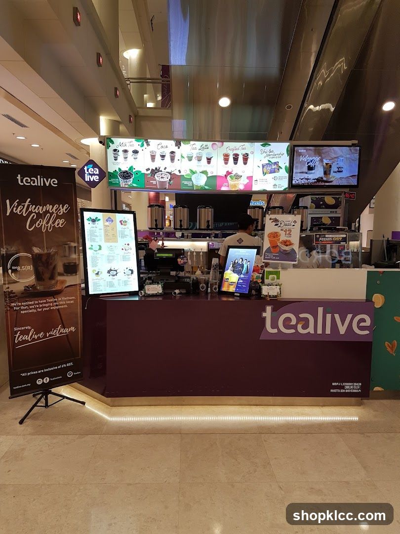Tealive Beverage Stall
