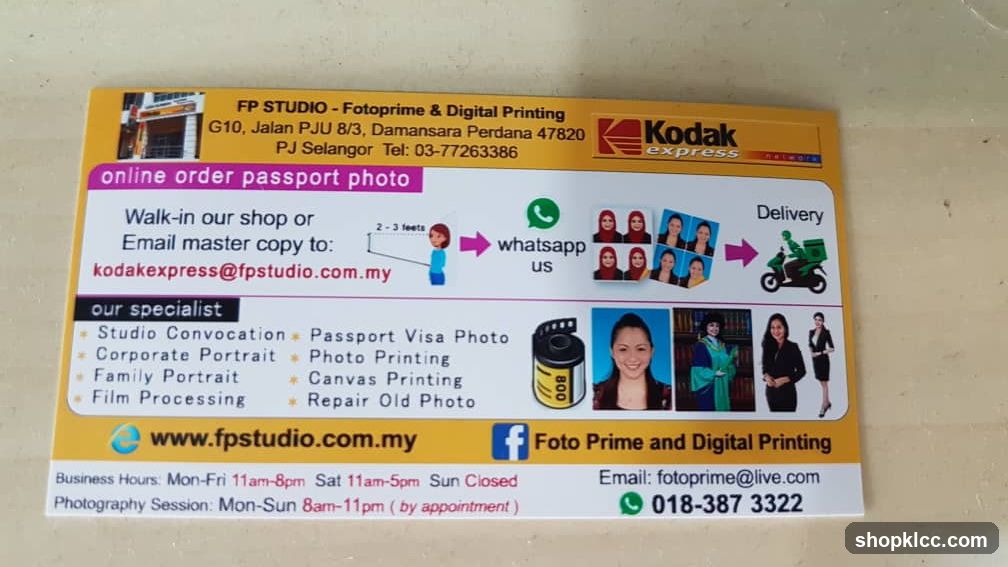 FP Studio Business Card