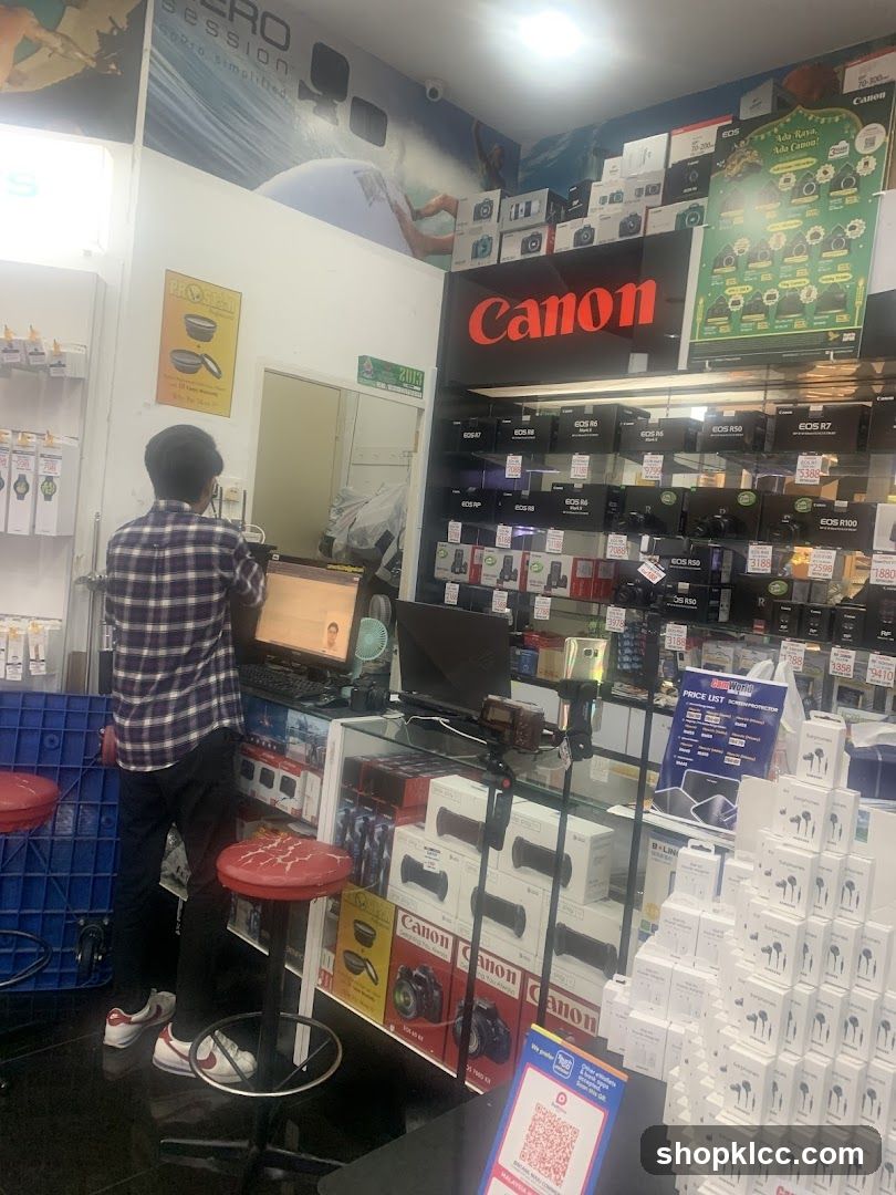 Camera Store Interior