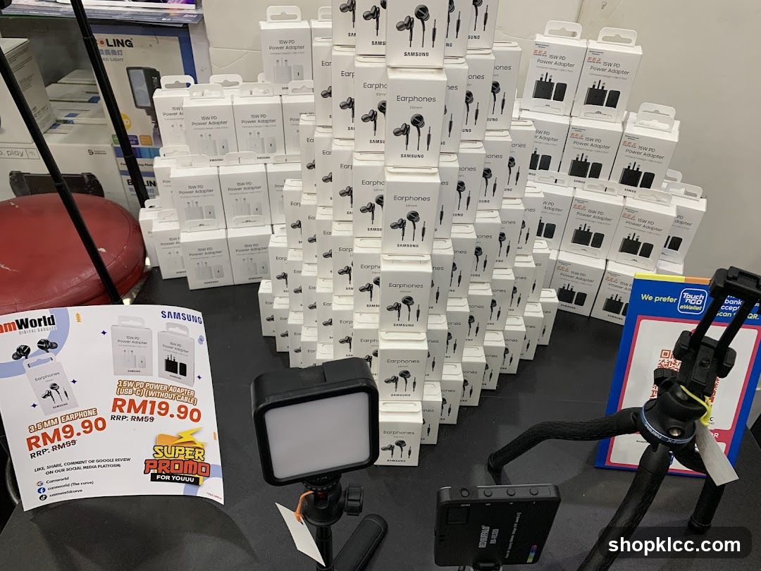 Electronics Store Display