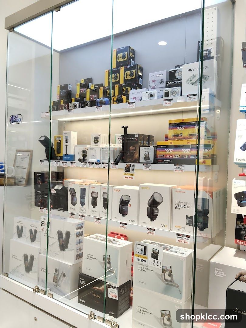 Camera Store Display