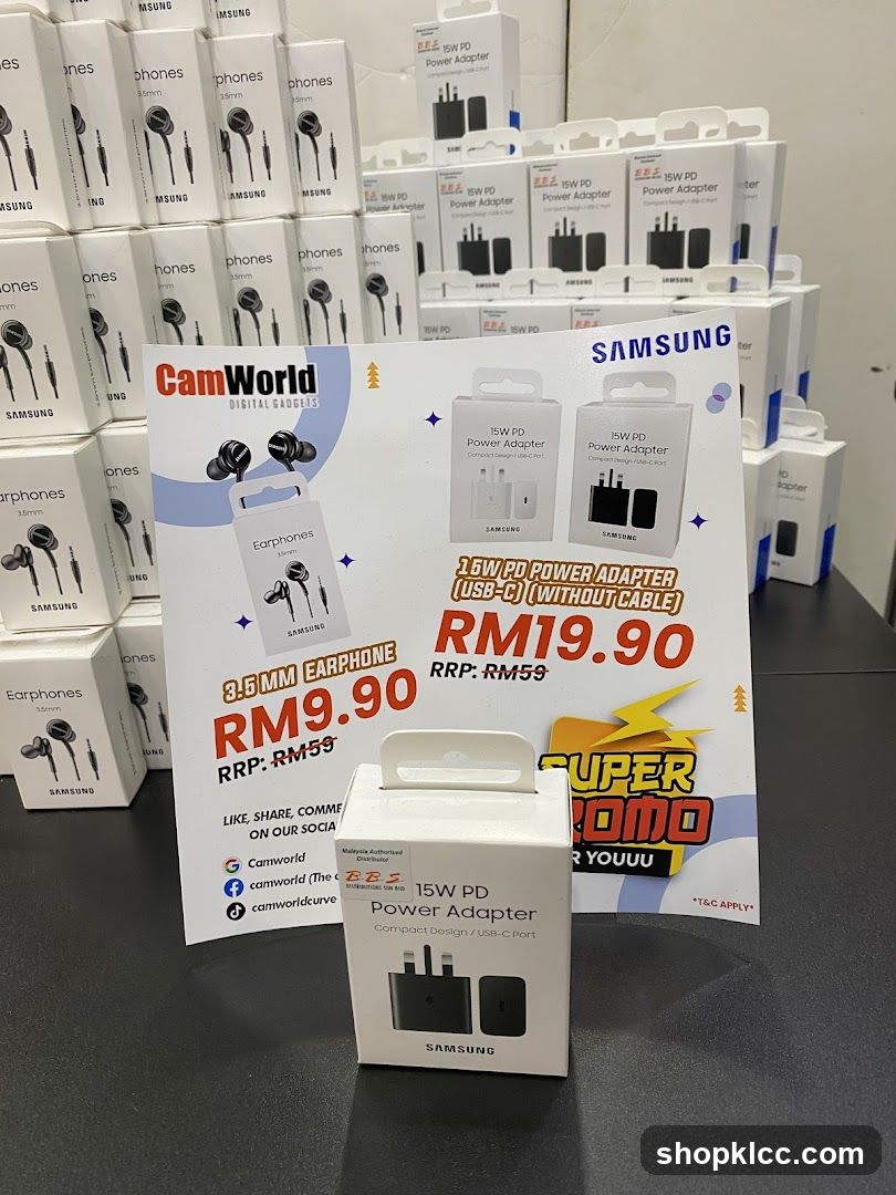 Samsung Accessories Promotion
