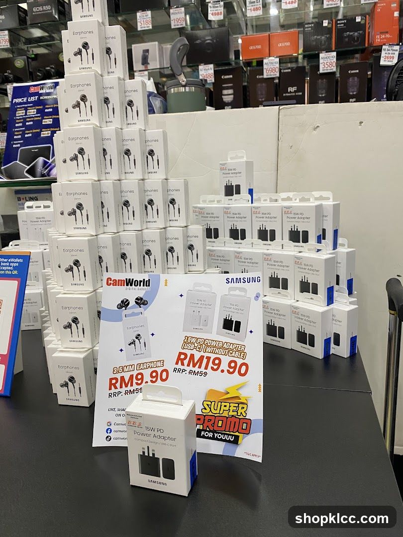 Electronics Store Display