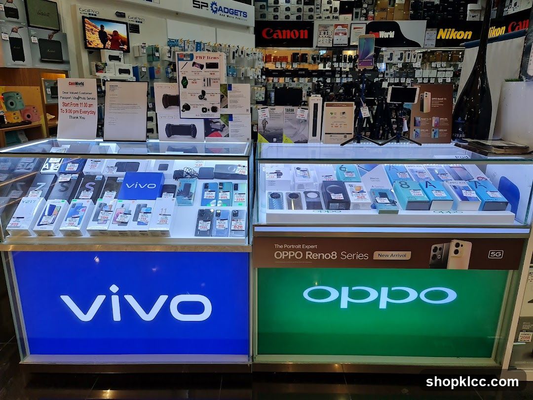 Electronics Store Display