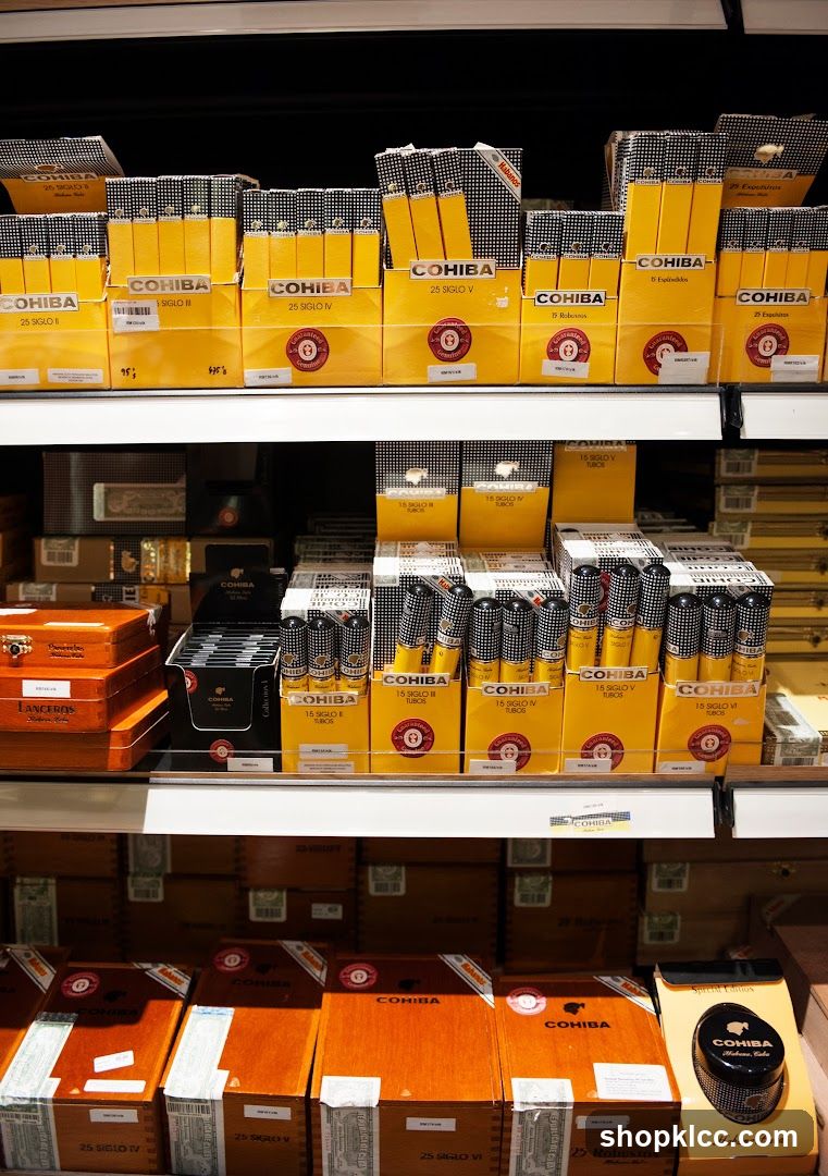 Cohiba Cigarettes Display