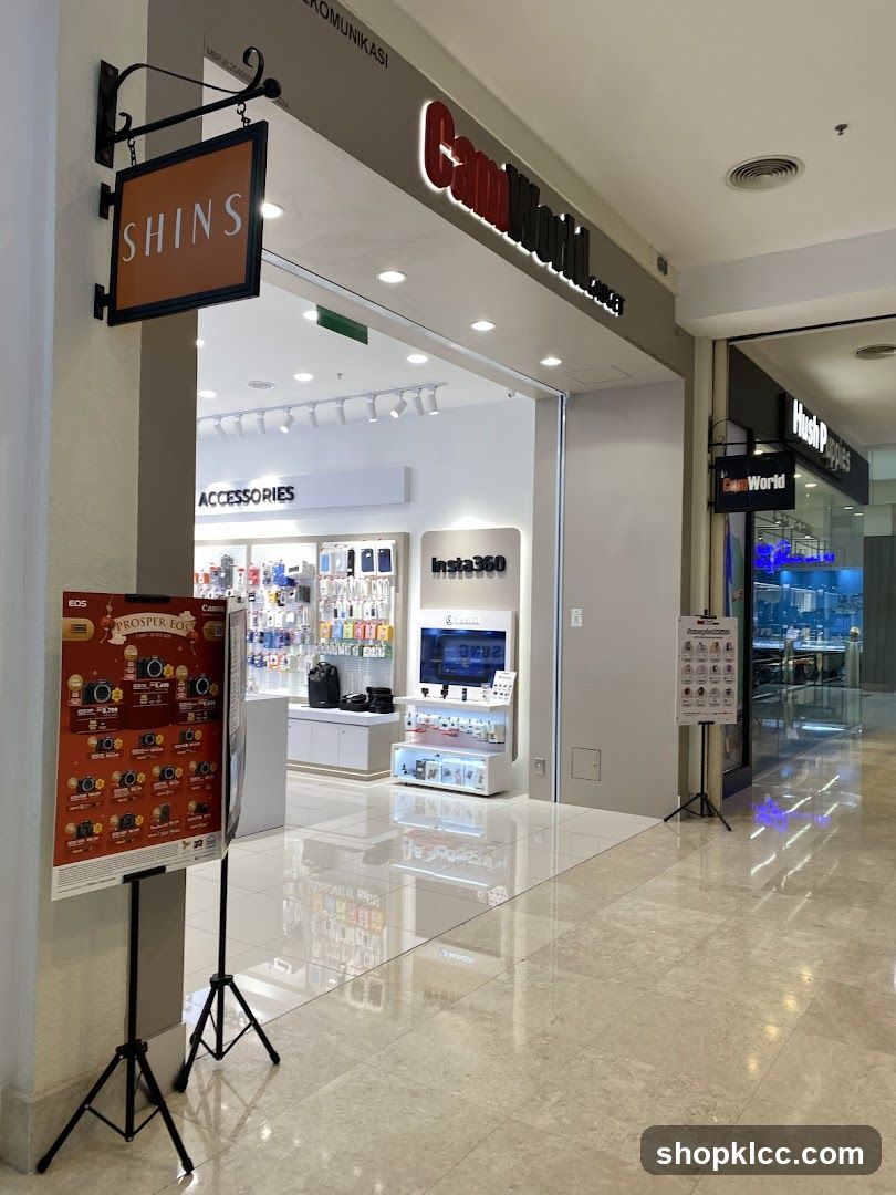 Camera Store Entrance