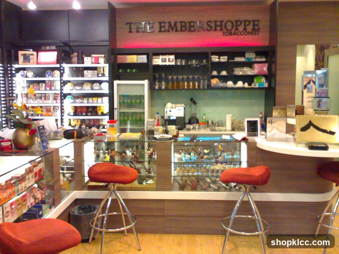 The Embershoppe Tobacconist Interior