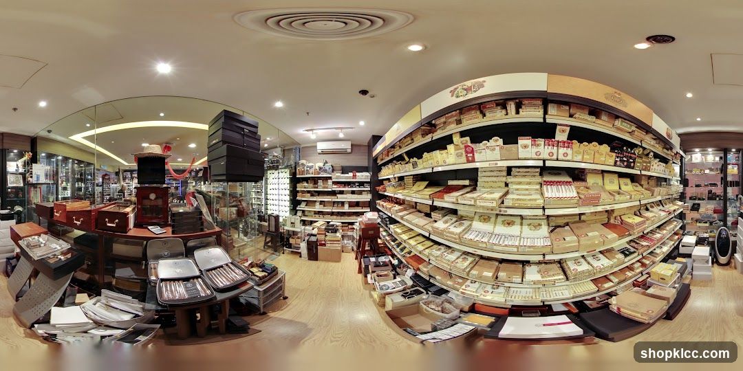 Interior of a tobacco shop