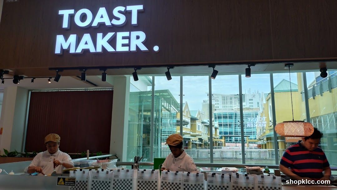 Toast Maker Staff at Counter