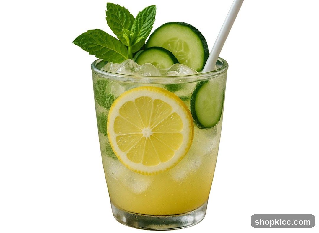 Lemon Cucumber Mint Drink
