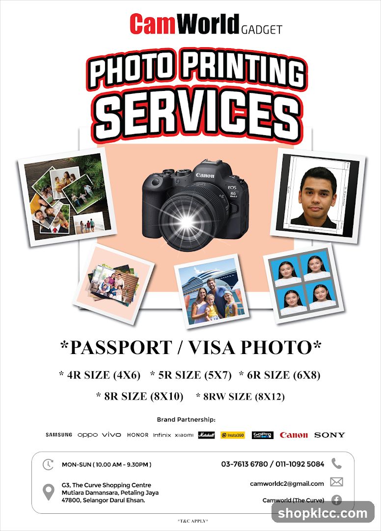 CamWorld Gadget Photo Printing Services