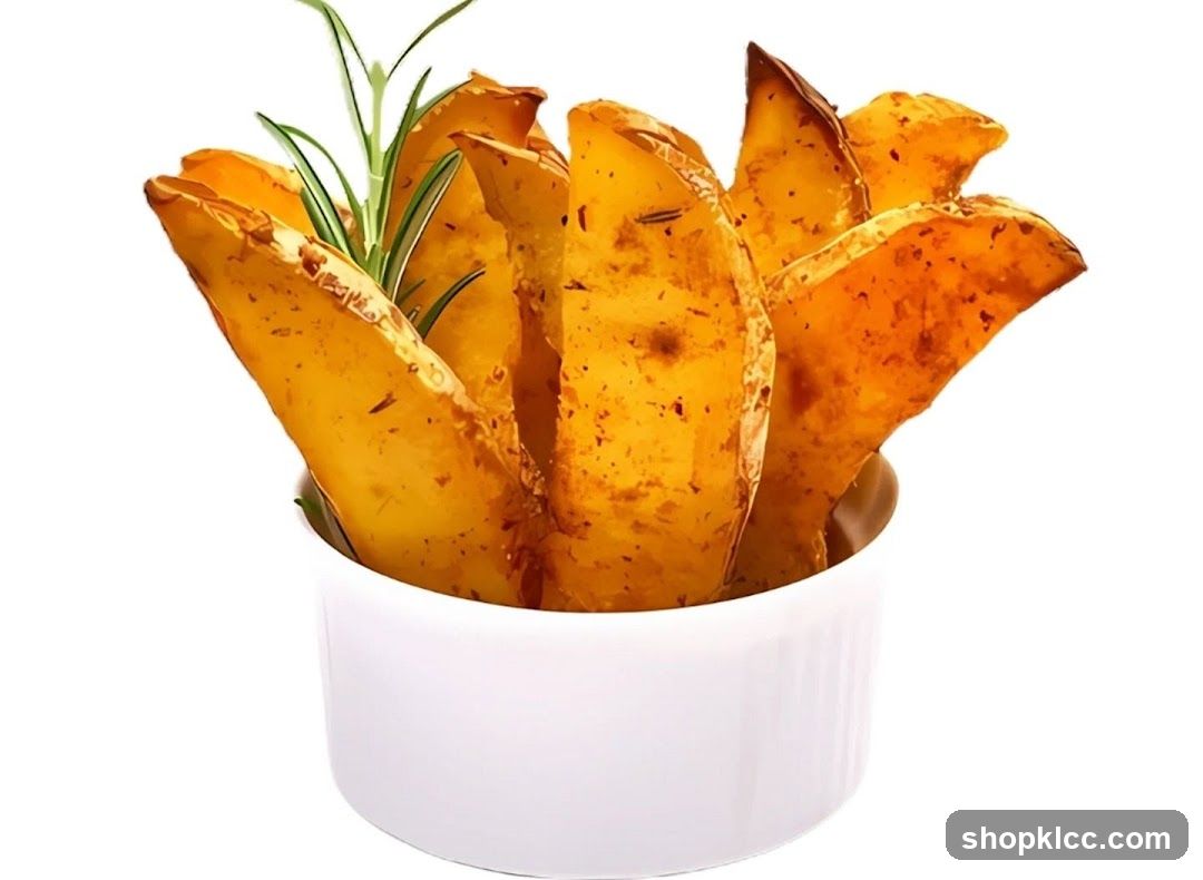Rosemary Roasted Potato Wedges