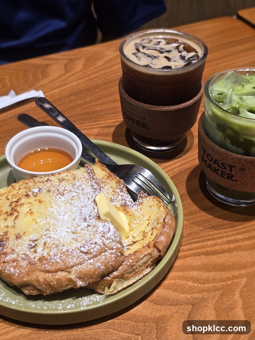 Breakfast at Toast Maker Coffee